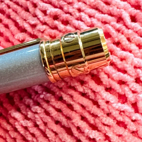 Cartier Santos BALLPOINT PEN F227815 Steel color lacquer gold plated Japan - Picture 7 of 16